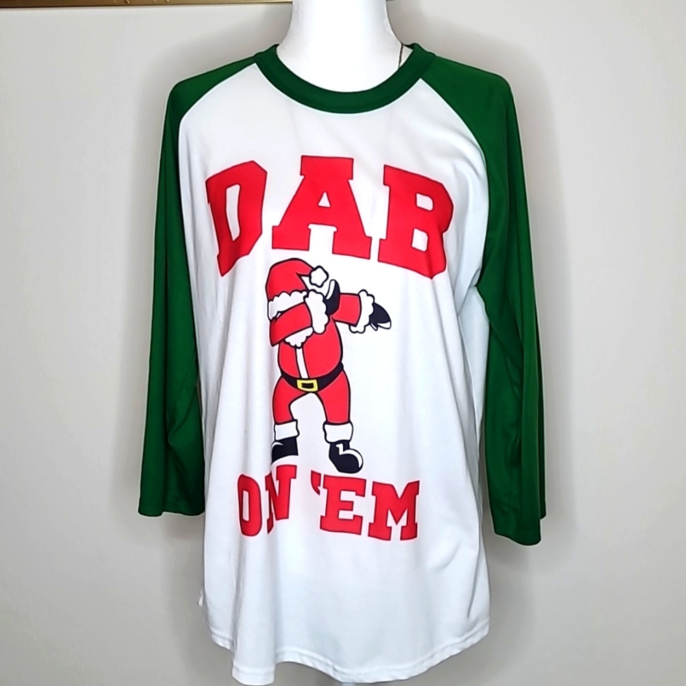 Santa Dab On 'Em Christmas Funny Unisex T-Shirt